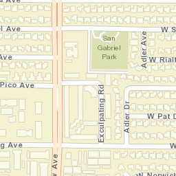 659-699 W Rialto Ave Clovis CA  Street Map