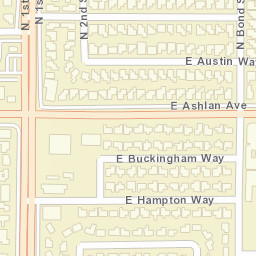 3231-3241 E Buckingham Way Fresno Street Map