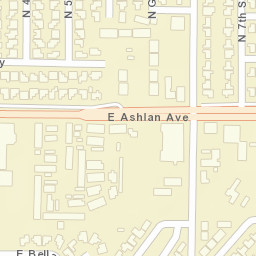 4219-4231 N 7th St Fresno CA 93726 Street Map