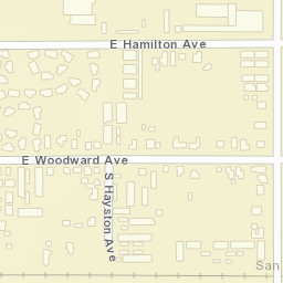 4535-4599 E Hamilton Ave, Fresno, CA 93702, USA Street Map