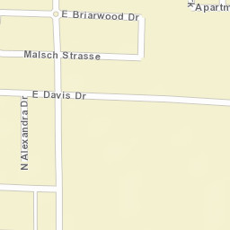 1224-1276 N Alexandria Dr Dinuba Street Map