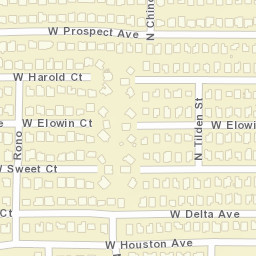 4138 W Sweet Ct Visalia CA 93291 Street Map