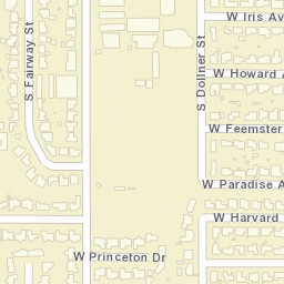 1627 W Princeton Ct Visalia CA 93277 Street Map