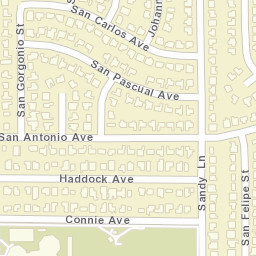 3835-3837 Haddock Ave Las Vegas NV Street Map