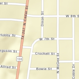 700-798 Odaniel St, Borger, TX 79007 Street Map