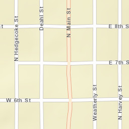 718 N Main St, Borger, TX 79007 Street Map