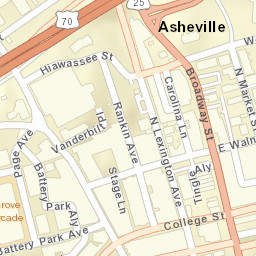 2 Patton Ave Asheville NC 28801 Street Map