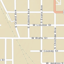 505-513 S Miles Ave, El Reno, OK 73036 Street Map