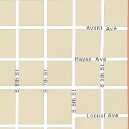 153-199 South 8th Street, Clinton, OK Street Map