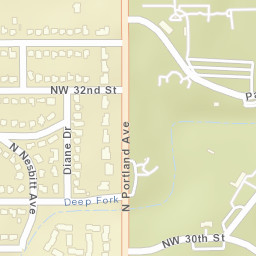 NW 30th St Oklahoma City OK 73112 Street Map