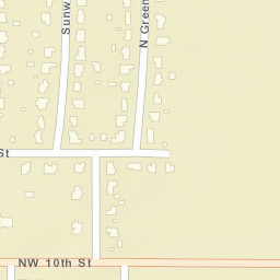 10400-10430 NW 10th St, Oklahoma City Street Map