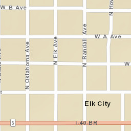 1001-1099 W 3rd St, Elk City, OK 73644 Street Map