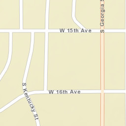 1612 S Georgia St, Amarillo, TX 79102 Street Map