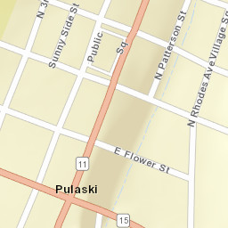 W Jefferson St, Pulaski, TN 38478 Street Map