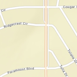 4147-4199 Paramount Blvd, Amarillo, TX Street Map