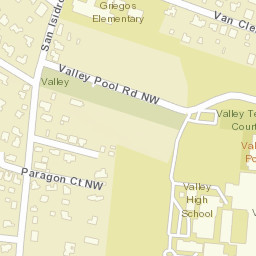 1530 Van Cleave Rd NW Albuquerque Street Map