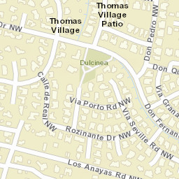 2471-2487 Don Fernando Ave NW Albuquerque Street Map