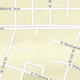 201-299 E Pierce Ave, McAlester, OK 74501 Street Map