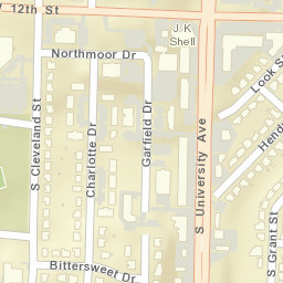 6200-6298 West 12th Street, Little Rock, AR Street Map