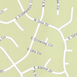 400-454 East Alpine Drive, Tonto National Forest, Payson Street Map