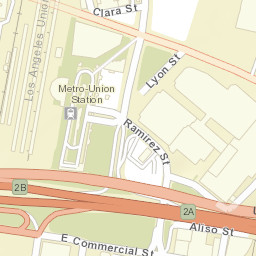 El Monte Busway, Los Angeles, CA 90012 Street Map