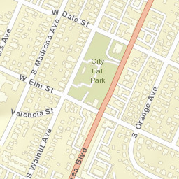 149-199 E Date St, Brea, CA 92821, USA Street Map