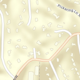 560 Pickering Ln NW Atlanta GA Street Map