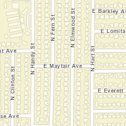 2600-2608 E Rose Ave, Orange, CA Street Map