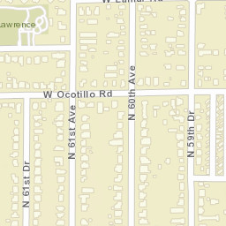 6616-6622 N 59th Dr Glendale AZ Street Map