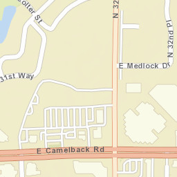 3102 E Camelback Rd, Phoenix, AZ 85016, USA Street Map
