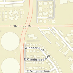 6413 E Thomas Rd, Scottsdale, AZ 85251 Street Map