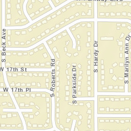 1045 W 19th St Tempe AZ 85281 Street Map