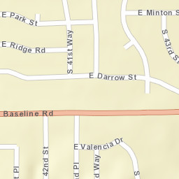 4138 E Darrow St Phoenix AZ 85042 Street Map