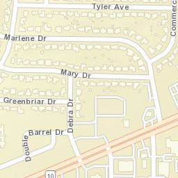 1819 Marlene Dr, Euless, TX 76040 Street Map