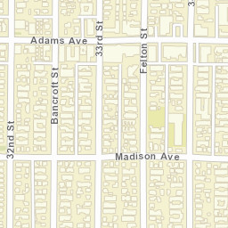 4515-4541 Felton St, San Diego, CA 92116 Street Map