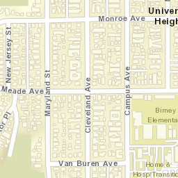 1404 Meade Ave, San Diego, CA 92116 Street Map