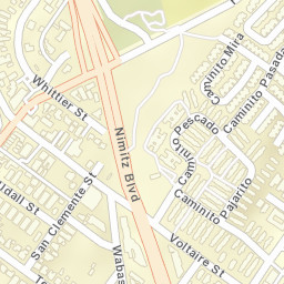 4121 Udall St, San Diego, CA 92107 Street Map