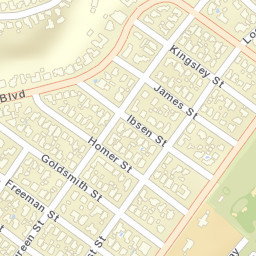 3009-3017 Goldsmith St, San Diego, CA Street Map