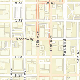 930-956 10th Ave, San Diego, CA 92101, USA Street Map