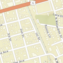 854-898 North 2nd Street, Las Cruces, NM Street Map