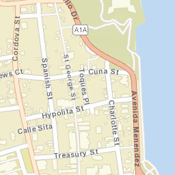 41-59 Hypolita St, St Augustine, FL 32084 Street Map