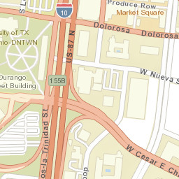 502 West Cesar E. Chavez Boulevard Street Map