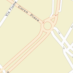 Ferrara, Italy Street Map