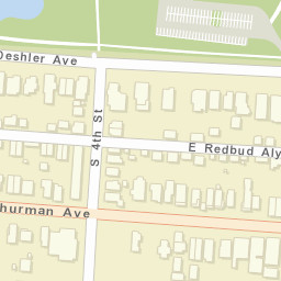 136-208 E Deshler Ave, Columbus, OH 43206, Street Map