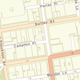 301-311 Grant Ave, San Francisco, CA 94108, USA Street Map