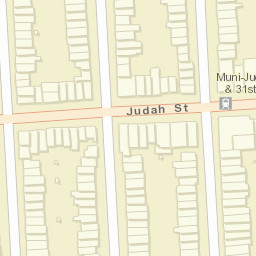 1362-1366 31st Ave San Francisco Street Map