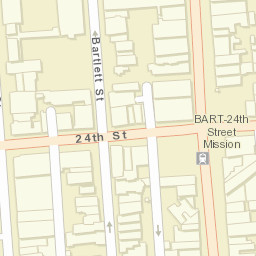 261 Bartlett St, San Francisco, CA 94110, USA Street Map