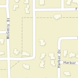 3300-3302 McGerry St Modesto CA Street Map