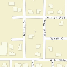 2041-2049 W Rumble Rd Modesto CA Street Map