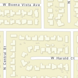 1616-1636 N Hall St Visalia CA 93291 Street Map